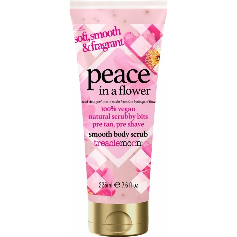 Kūno šveitiklis Treaclemoon Peace in a Flower Body Scrub TM101002246, 225 ml