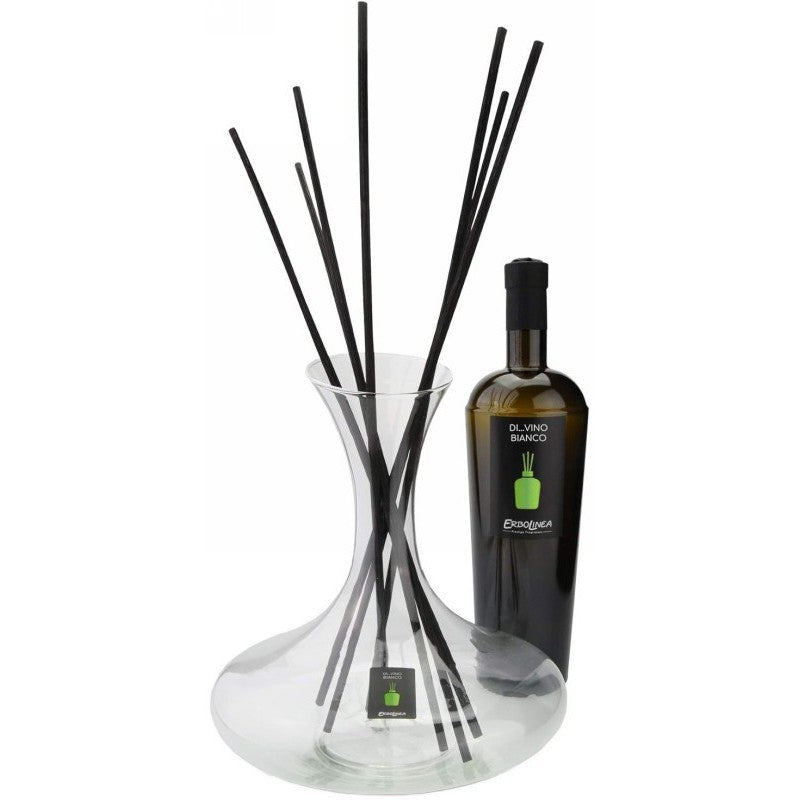 Home fragrance with sticks Erbolinea Decanter Di Vino Bianco ERBDECANTERBIANCO, 750 ml