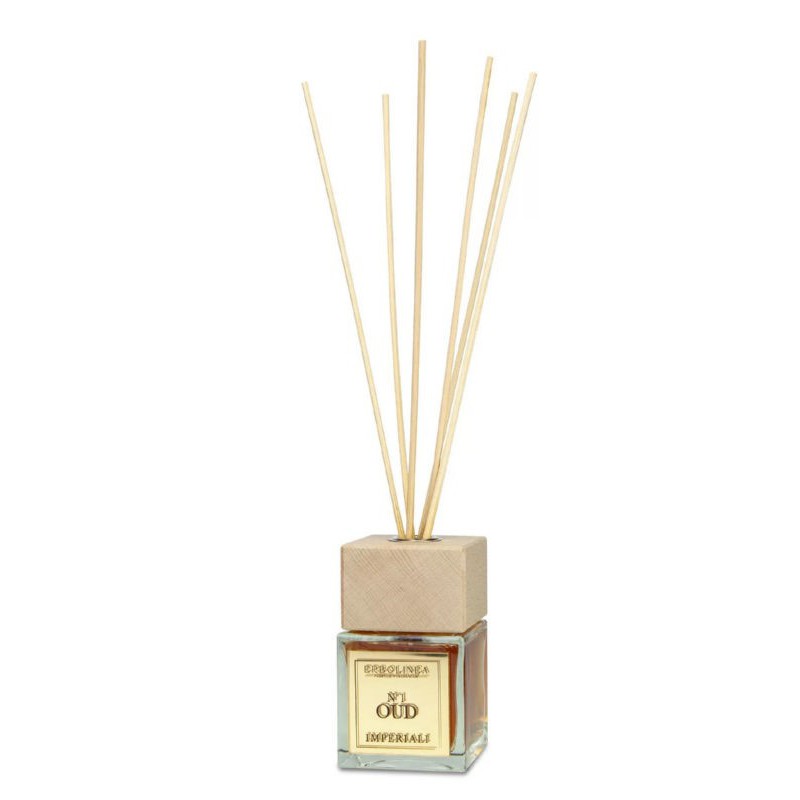 Home fragrance with sticks Erbolinea Imperiali OUD 1 ERBAMBOUD1100, 100 ml