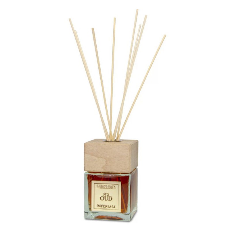 Home fragrance with sticks Erbolinea Imperiali OUD 2 ERBAMBOUD2200, 200 ml