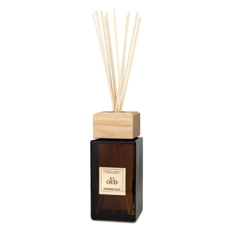 Home fragrance with sticks Erbolinea Imperiali OUD 2 ERBAMBOUD2500, 500 ml