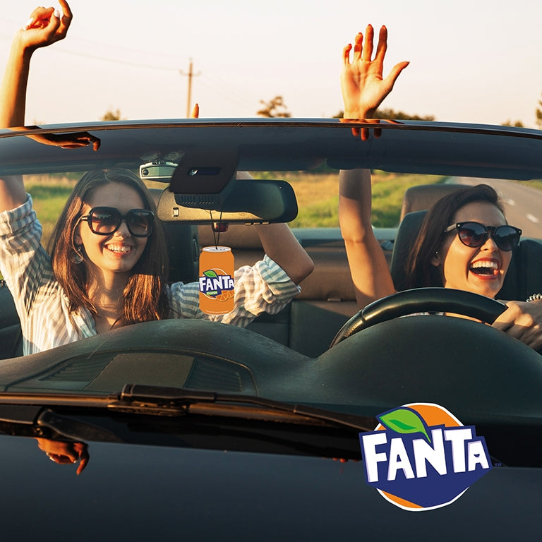 Kvapni kortelė FANTA Lemon Airpure