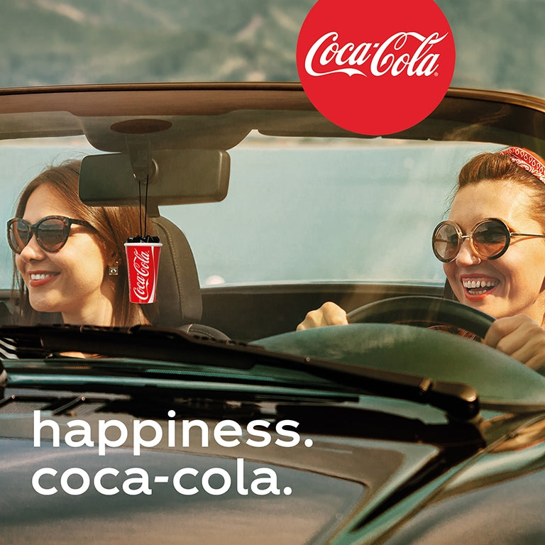 Kvapnus 3D pakabukas - stiklinė COCA COLA Airpure