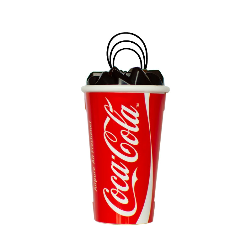 Kvapnus 3D pakabukas - stiklinė COCA COLA Airpure