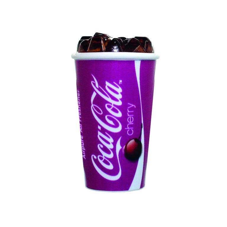 Kvapnus 3D pakabukas - stiklinė COCA COLA Cherry Airpure