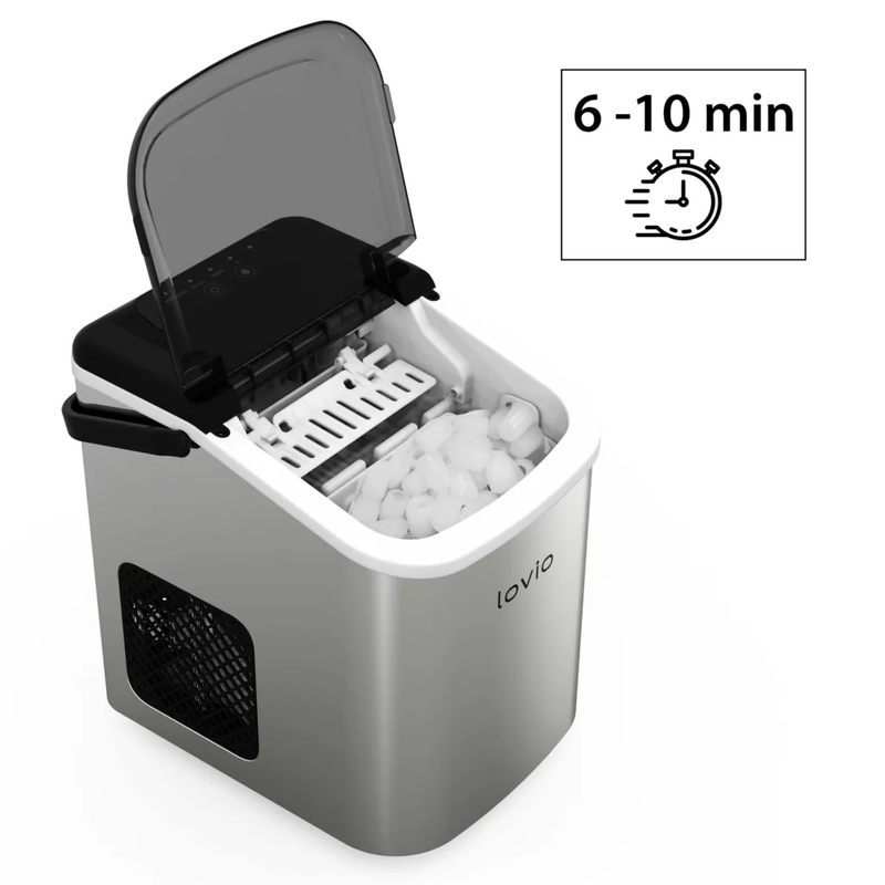 Lovio LVIM001SL Crystal Ice home ice maker