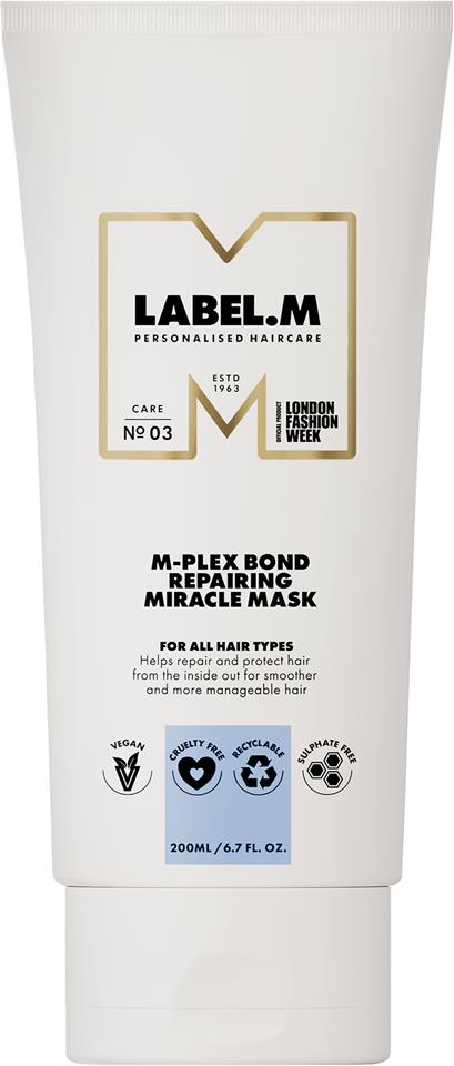 Label.m M-Plex Bond восстанавливающая маска для волос 200мл