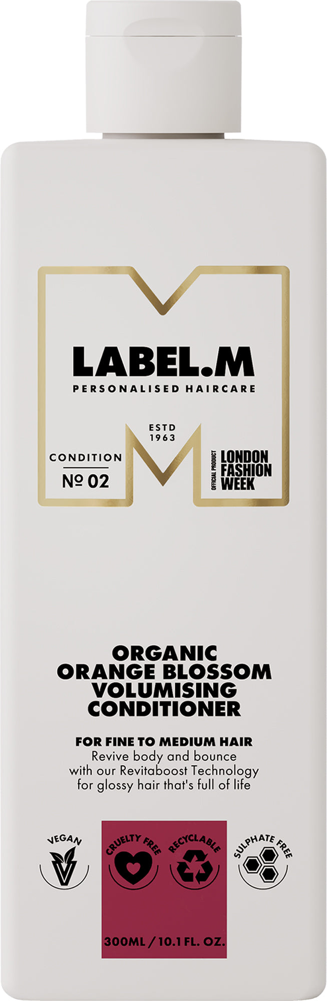 Label.m Organic Orange Blossom apimties suteikiantis kondicionierius 1000 ml