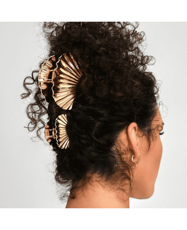 LAETI large hair clip Manon, gold color