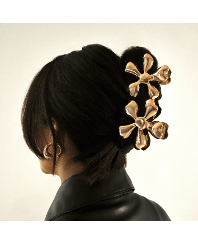 LAETI large hair clip Noemie, gold color