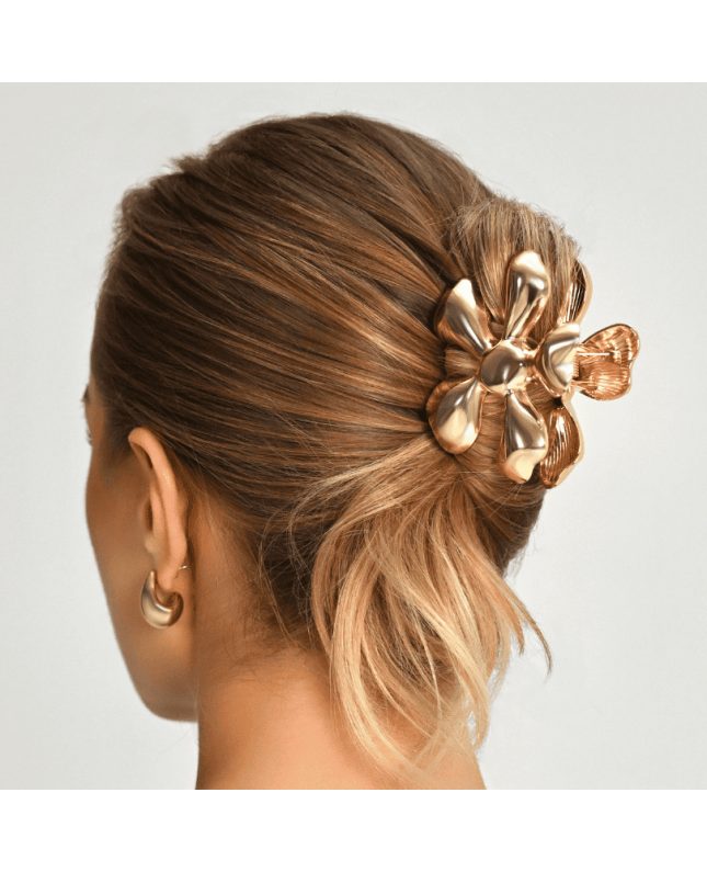 LAETI large hair clip Noemie, gold color