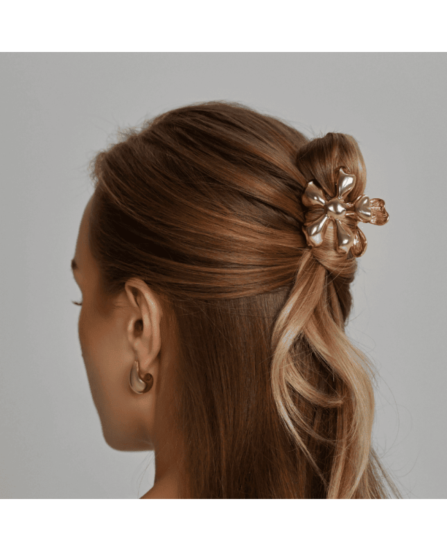 LAETI small hair clip Noemie, gold color