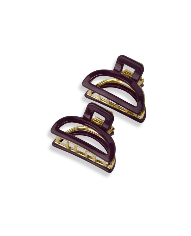 LAETI hair clips Louise, burgundy