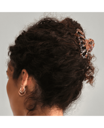 LAETI hair clip Anette, burgundy