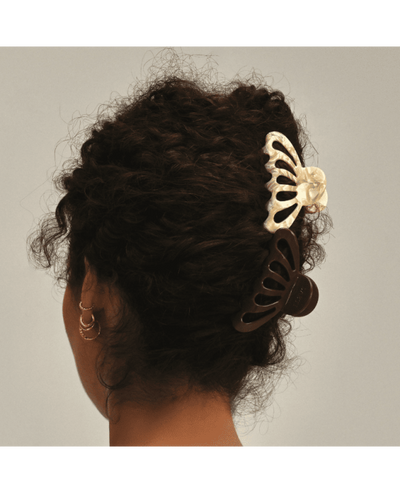 LAETI hair clip Anette, pearl color