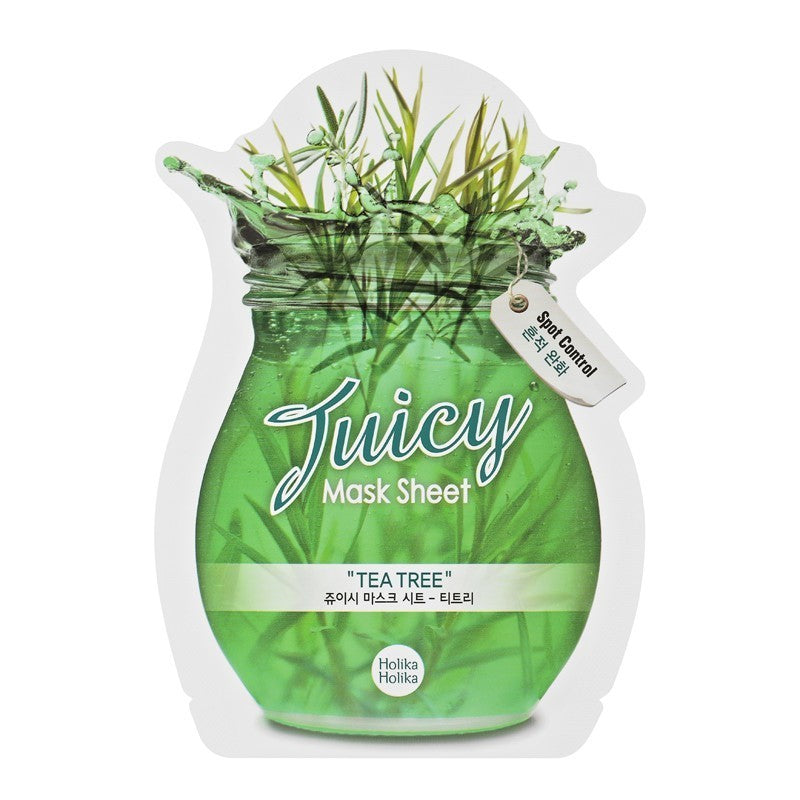 Sheet face mask Holika Holika Juicy Mask Sheet Tea Tree HH20011345, 20 ml