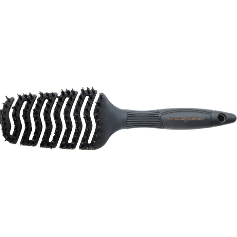 Гибкая щетка для волос Hercules Sägemann Flexy Shape Large Vent Brush HER9147, черный цвет