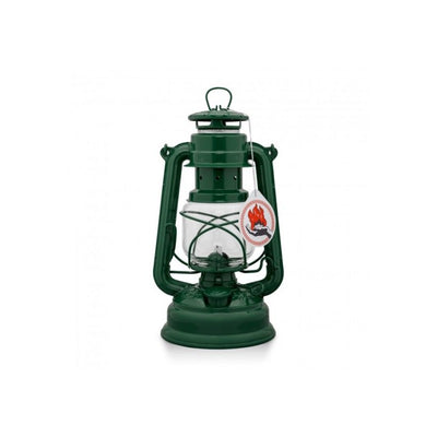 Kerosene lamp Feuerhand Hurricane in various colors: Color - Moss Green
