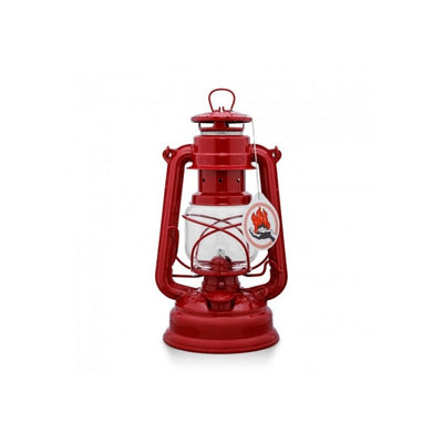 Kerosene lamp Feuerhand Hurricane in various colors: Color - Ruby Red