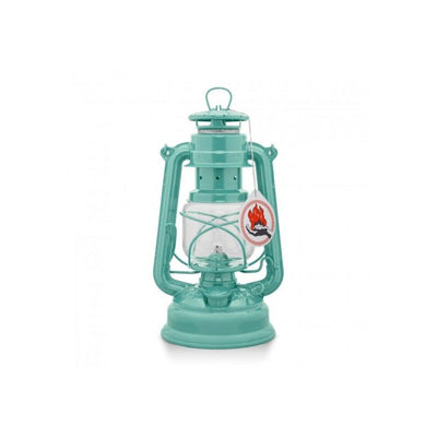 Керосиновая лампа Feuerhand Hurricane в различных цветах: Цвет - Пастельно-синий.