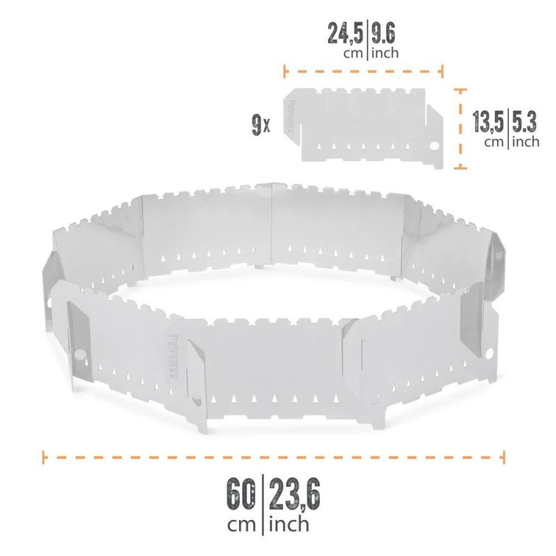 Fire pit protection from the wind Petromax