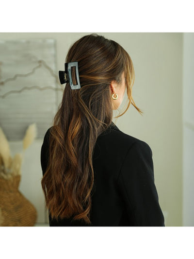 Le'Tite hair clip DELIGHT Black, 8 cm 