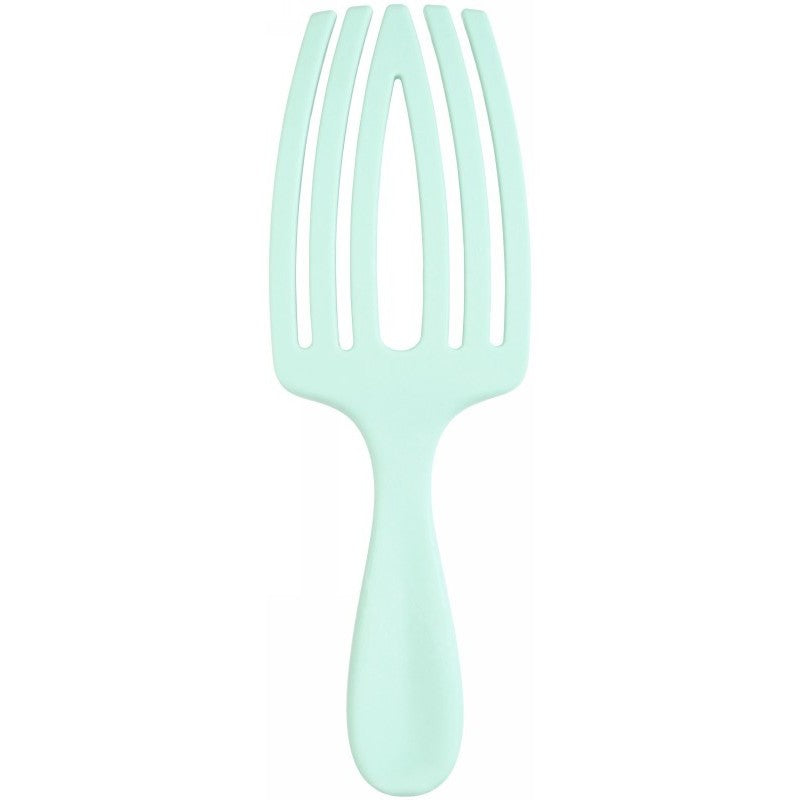 Lenktas šepetys plaukams Olivia Garden Fingerbrush Care Mini Mint OG1818, mėtinės spalvos