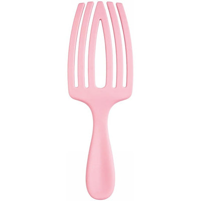 Lenktas šepetys plaukams Olivia Garden Fingerbrush Care Mini Pink OG1820, rožinės spalvos