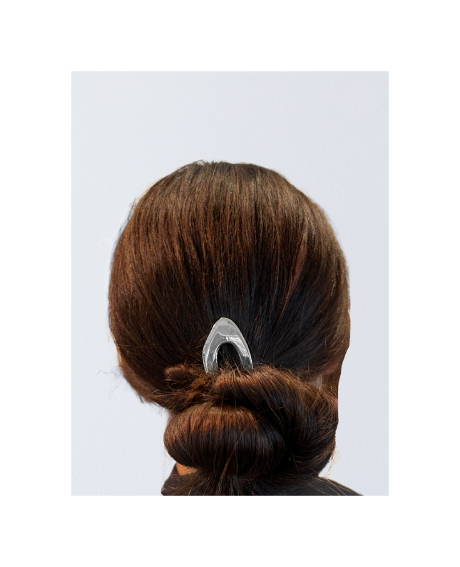 LAETI hair clip Lilou, silver color