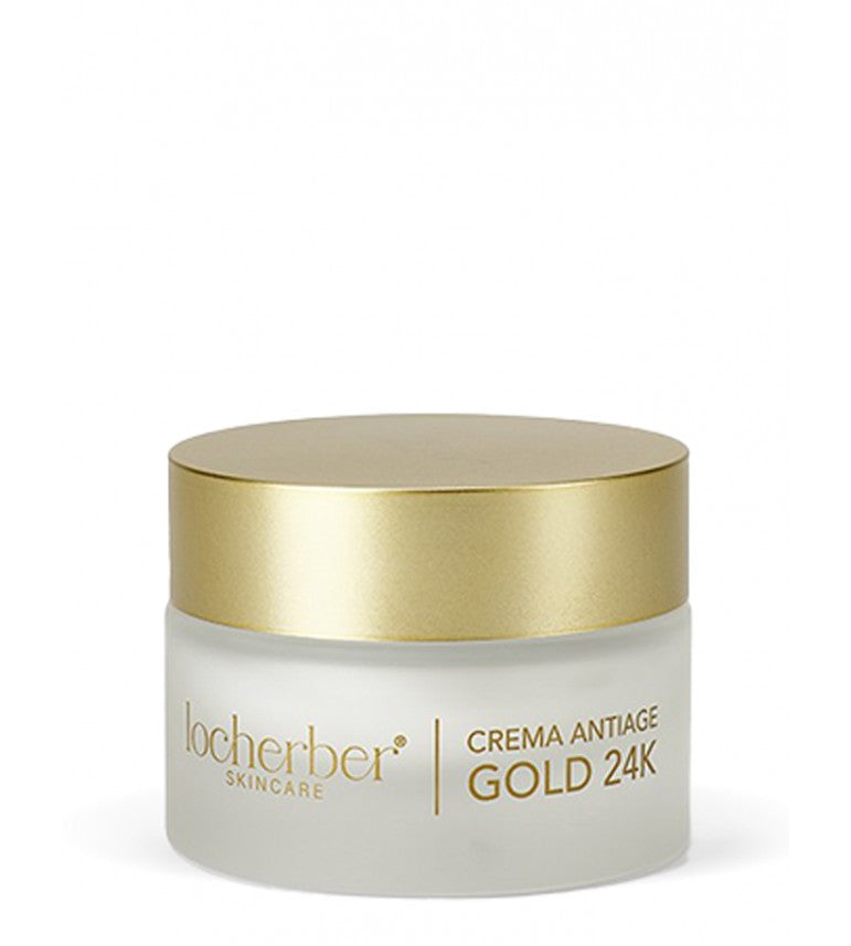 LOCHERBER "Gold 24 K" cream filled with gold dust 50 ml.