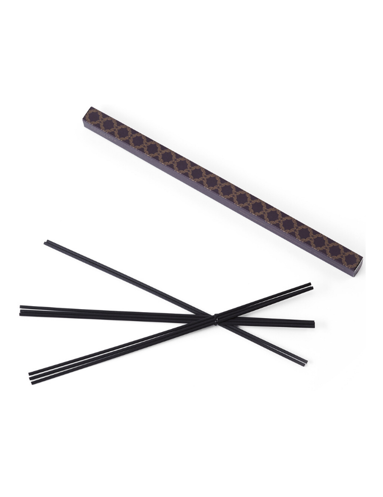 LOCHERBER MILANO черные бамбуковые палочки для ароматов дома 38 см.