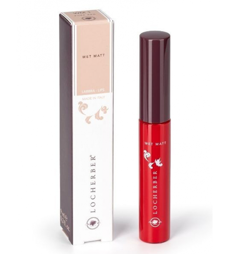 LOCHERBER matte liquid lipstick WM1 pure red shade
