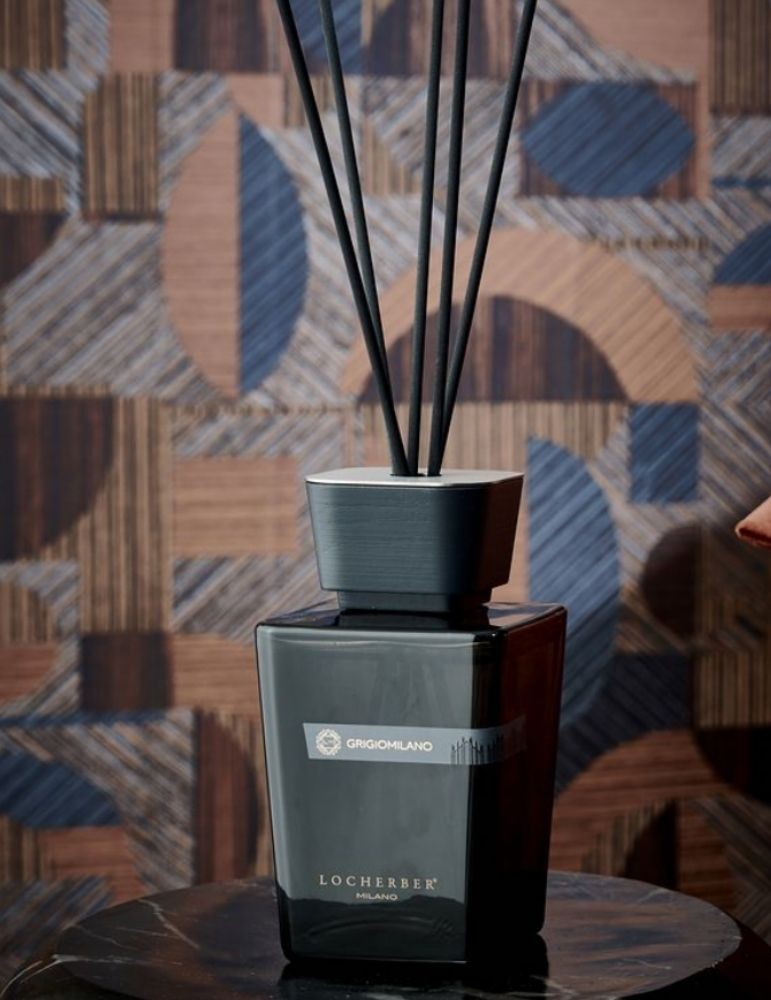 LOCHERBER MILANO home fragrance with sticks "Grigio Milano" 1000 ml.