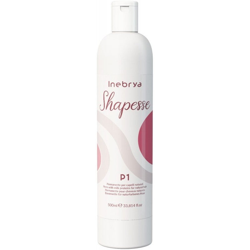 Lotion for long-term hair curling Inebrya Shapesse Perm With Milk Proteins For Natural Hair P1 ICE26430, for natural hair, 500 ml