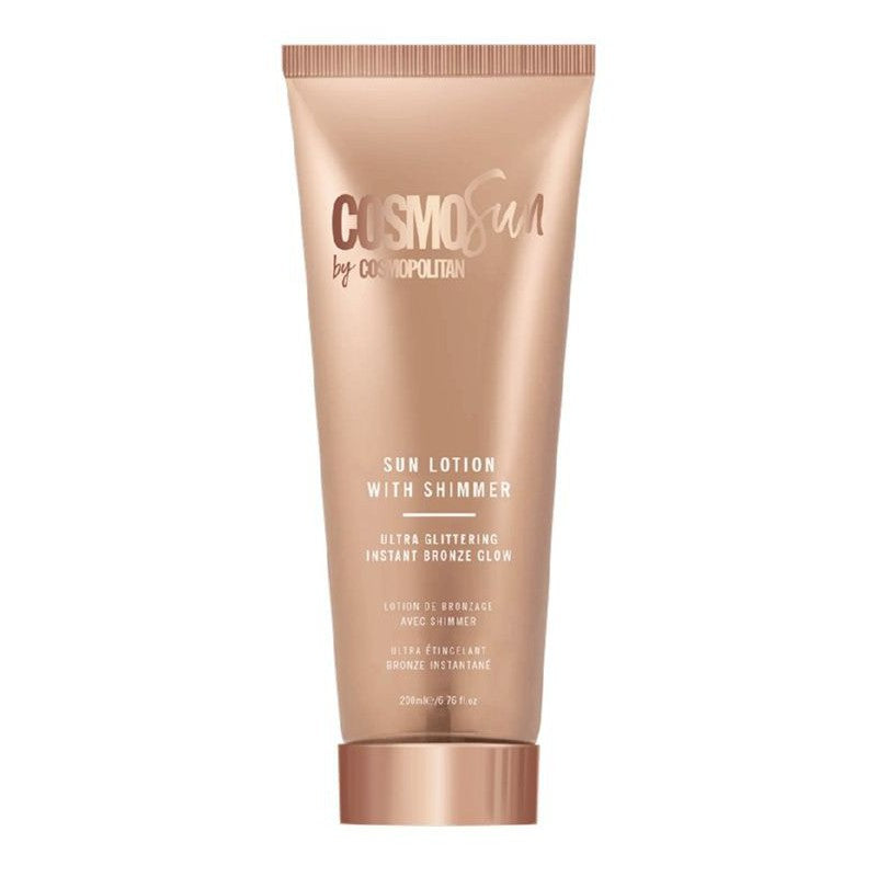 Body lotion with bronzers CosmoSun Sun Lotion With Shimmer Ultra Glittering Instant Bronze Glow CS-CSODLS7, 200 ml