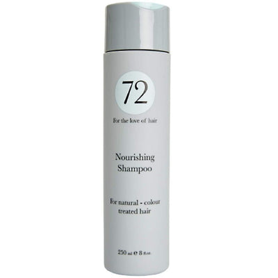 Nourishing shampoo for hair 72 HAIR Nourishing Shampoo HAIRNS02, 250 ml, for natural and dyed hair