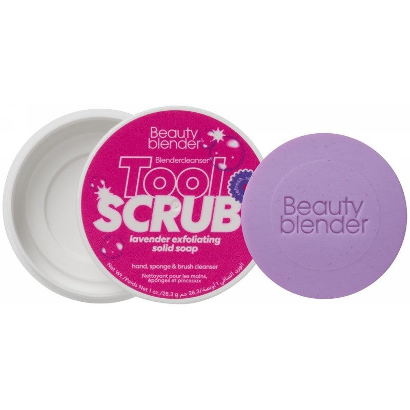 Makiažo kempinėlių valiklis Beautyblender Blendercleanser Tool Scrub Lavender BB24800, levandų kvapo, 28,3 g