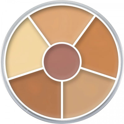 Kryolan Round palette of make-up correctors