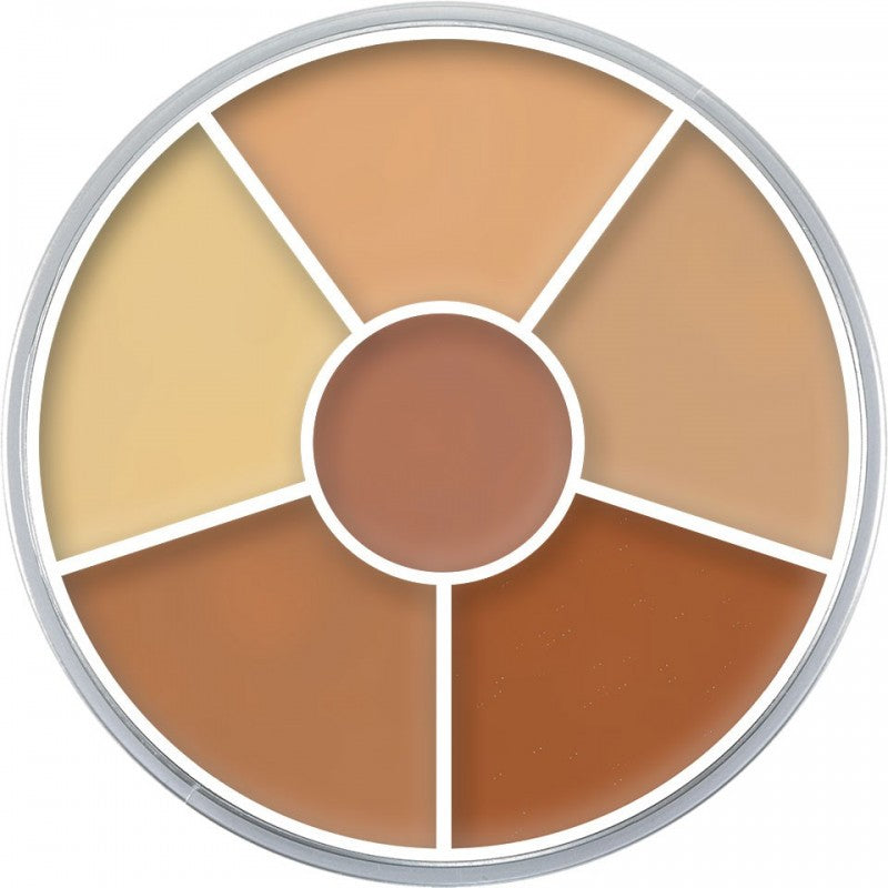 Kryolan Round palette of make-up correctors