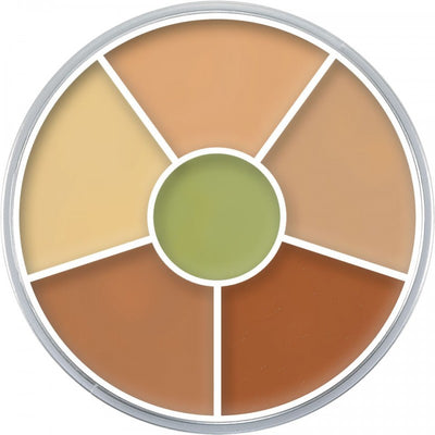 Kryolan Round palette of make-up correctors