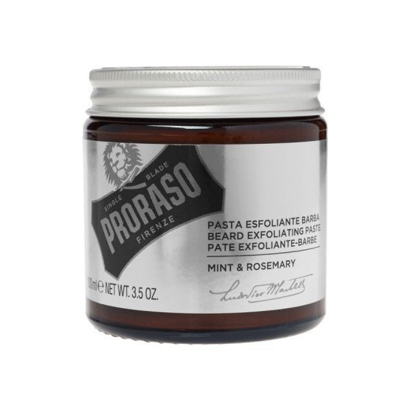 Proraso Beard Exfoliating Scrub Mint and rosemary aroma beard scrub, 100ml 