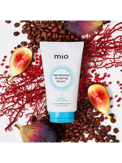 mio GET WASTED tummy firming serum with niacinamide, 125 ml.