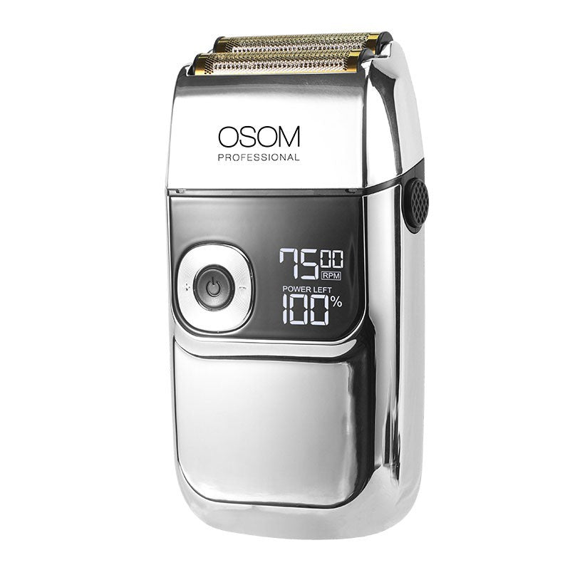 Mobile rechargeable shaver OSOM Professional Aluminum Shaver OSOMP6141