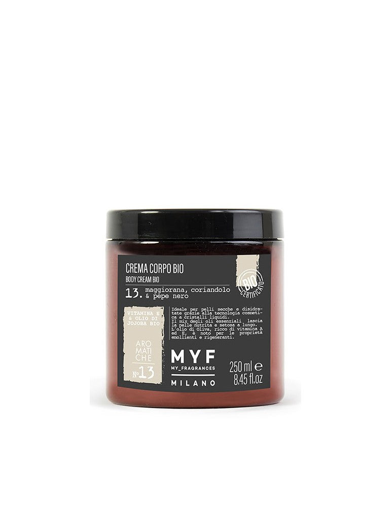MYF body cream "Maggiorana, coriander &amp; black pepper" 250 ml