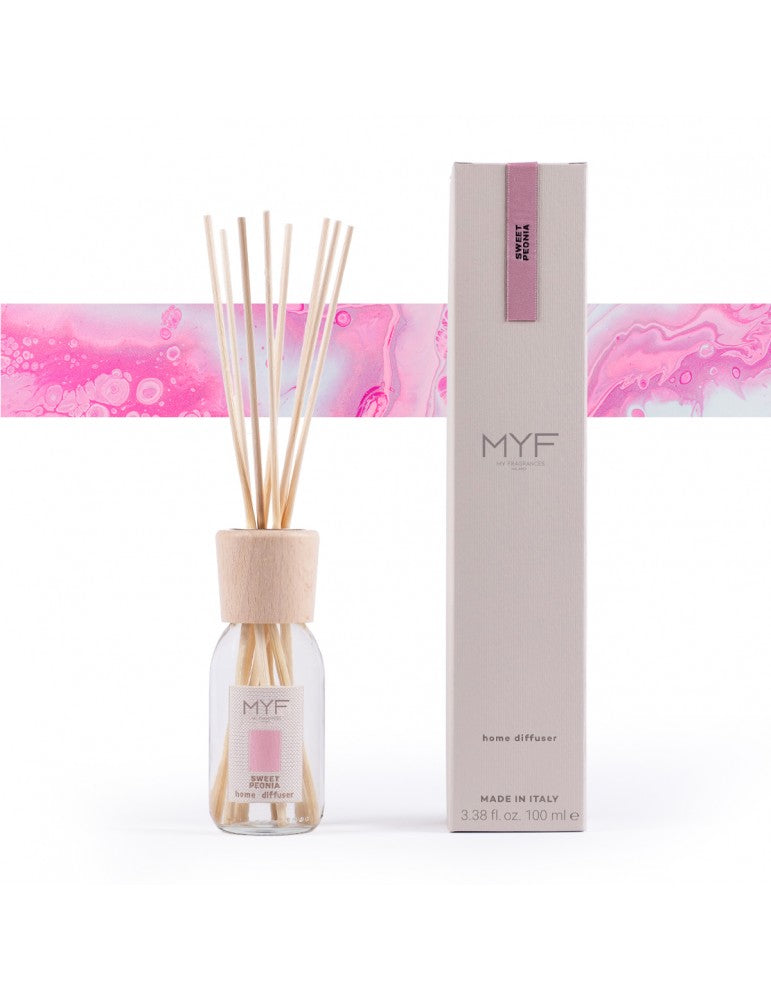 MYF home fragrance with sticks "Sweet Peonia" 100 ml.