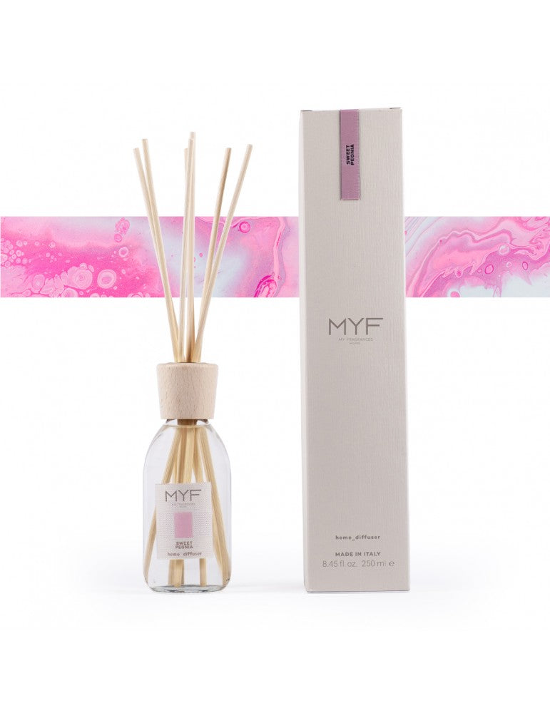Ароматизатор для дома MYF в палочках "Sweet Peonia" 250 мл.
