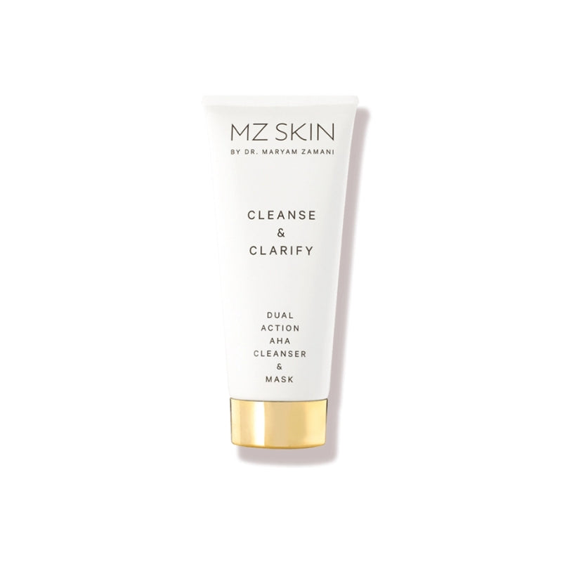 MZ Skin Cleanse &amp; Clarify Dual Action AHA Cleanser &amp; Mask Cleanser and face mask 100ml