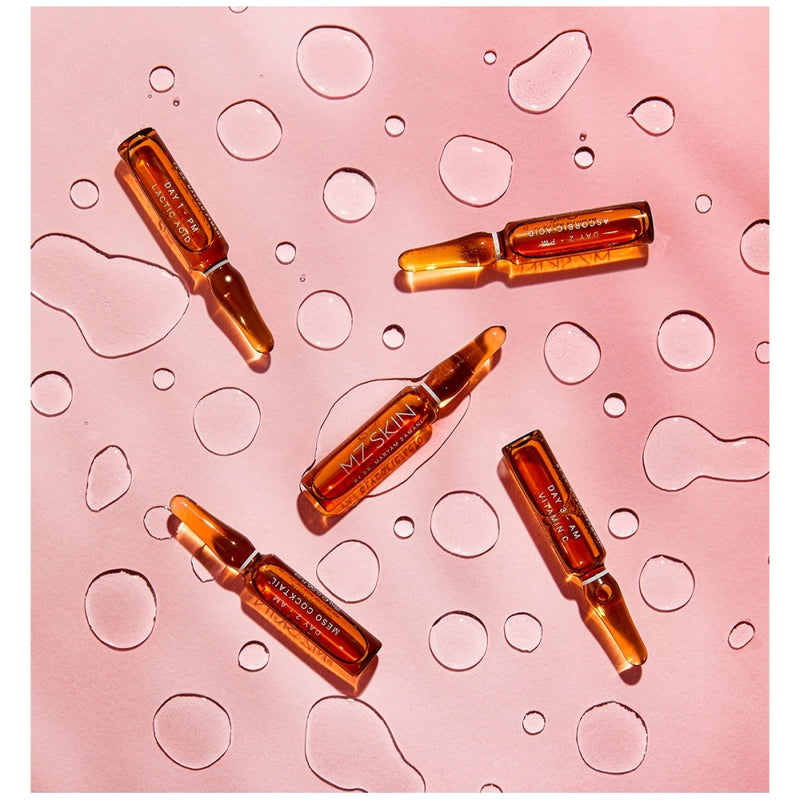 MZ Skin Glow Boost Ampoules Švytėjimo suteikiančios veido ampulės 10x2ml