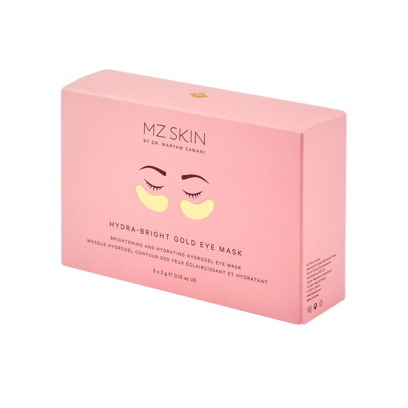 MZ Skin Hydra-Bright Gold Eye Mask Hydrogel eye masks 