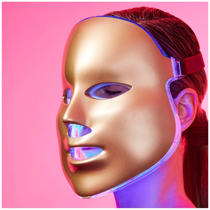 MZ Skin Light Therapy Золотое устройство для ухода за лицом Светодиодная маска для лица
